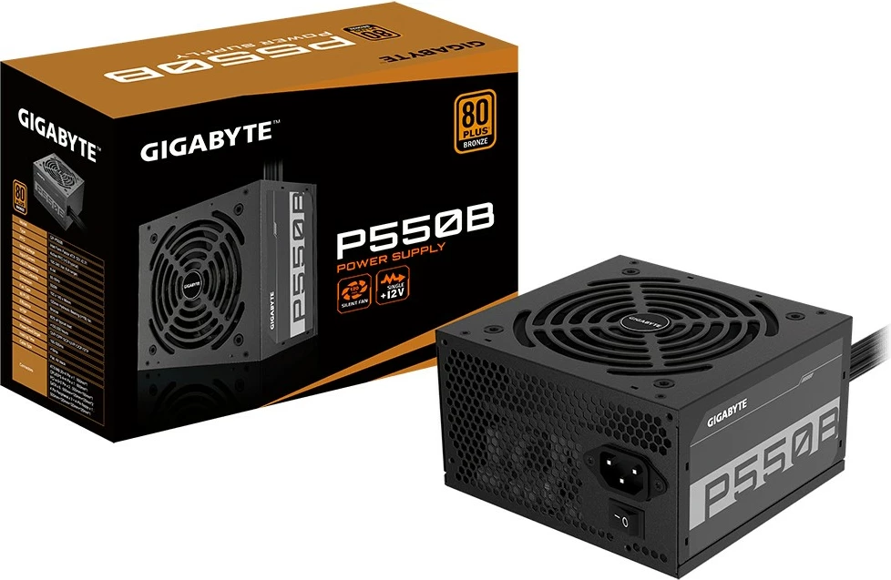 Napajalnik Gigabyte P550B, 550W, 80 PLUS Bronze