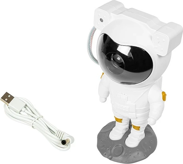 Nočna LED projektorska lučka Astronavt BLOW, bela
