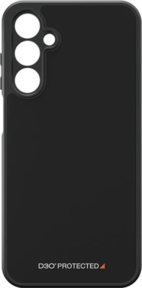 Zaščitni ovitek PanzerGlass HardCase za Samsung Galaxy A25 5G, D3O Bio, črn in prozoren