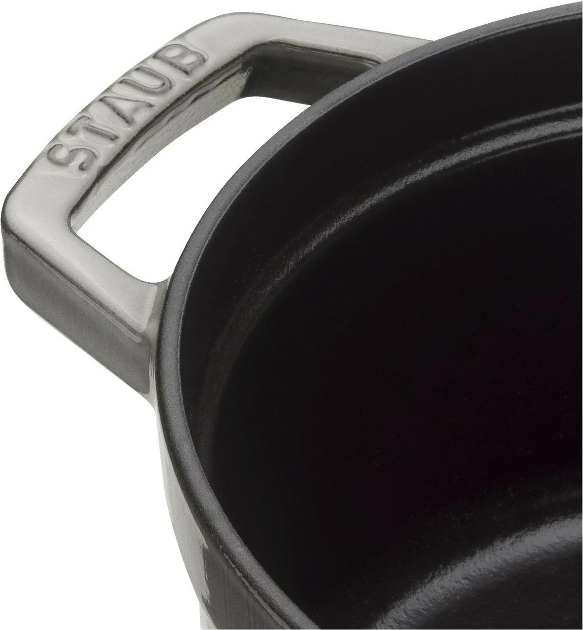 Okrogla litoželezna posoda Staub 40509-312-0, 5,25 L, grafitno siva