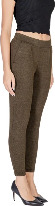 Hlače Ichi za ženske, zelene