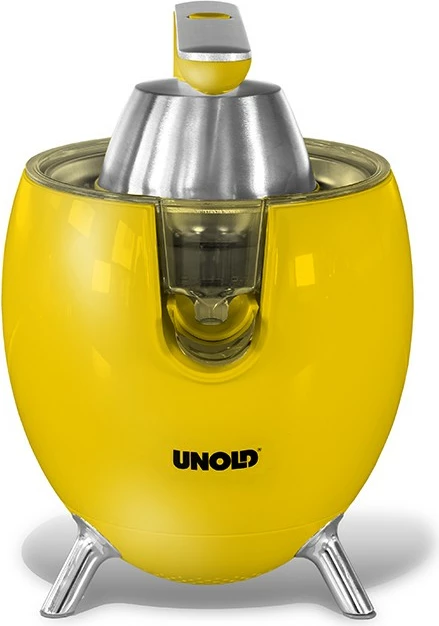 Ročna stiskalnica za agrume Power Juicy Unold, 1100 W, rumena