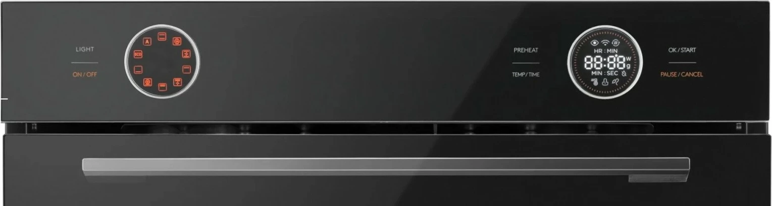 Pečica 72 L, kataliza/para, AirFry, črna — Amica ED6769BA+ S-TYPE