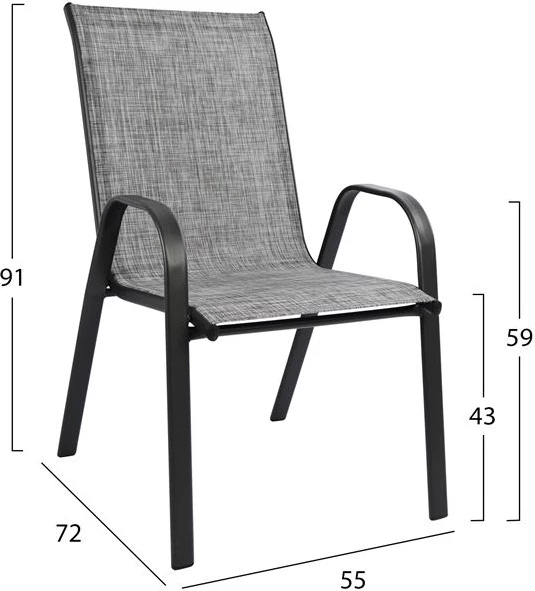 Komplet jedilne mize 3 kosi z 2 stoli in mizo FH5181.01