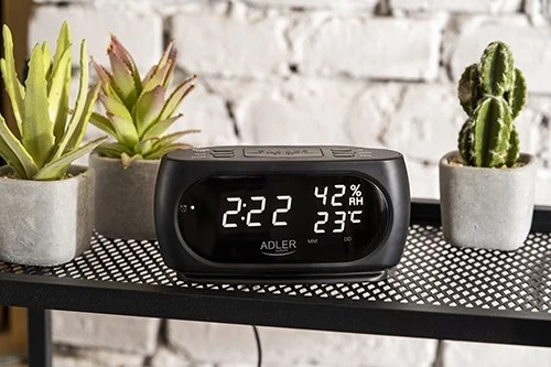 Digitalna ura Adler AD 1186, črna