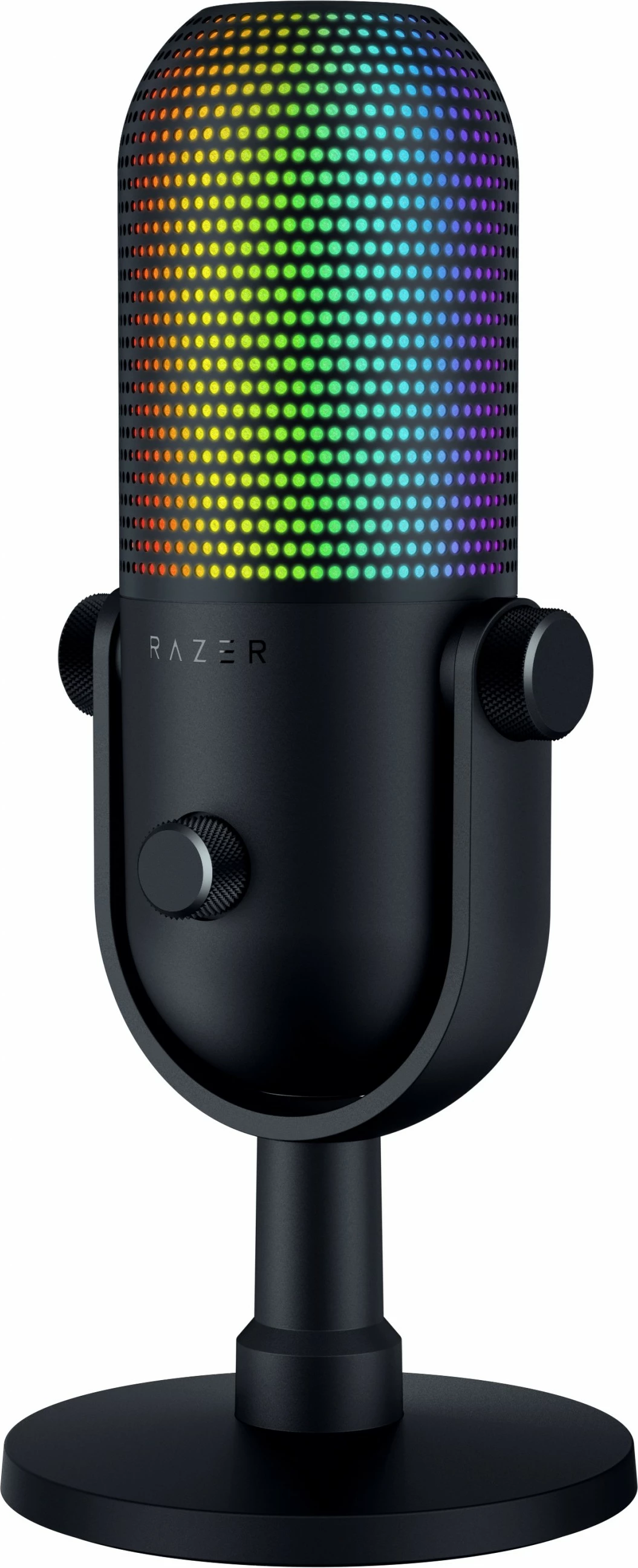 Mikrofon zvočnikov Razer Seiren V3 Chroma, RGB, črn
