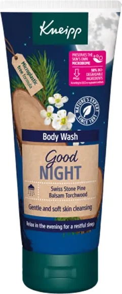 Gel za prhanje za oba spola Kneipp Good Night 200 ml