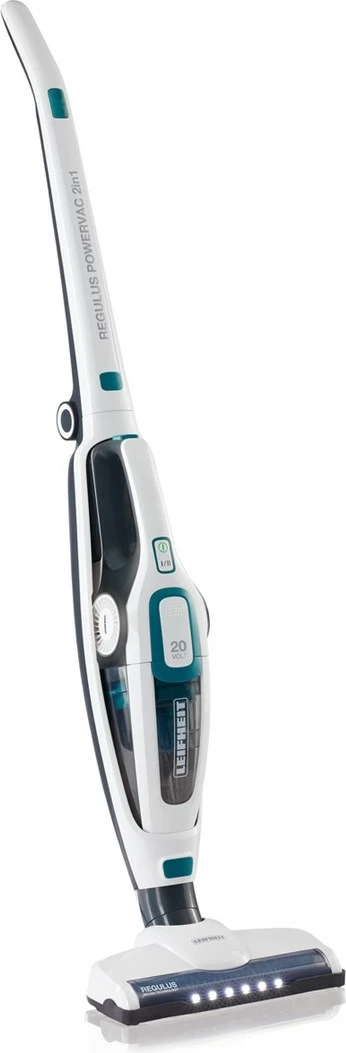 Brezžični sesalnik 2-v-1, brez vrečke, 20V, bel/moder Leifheit PowerVac