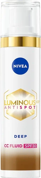 Krema CC proti madežem Nivea Luminous630 03 Deep, 40 ml