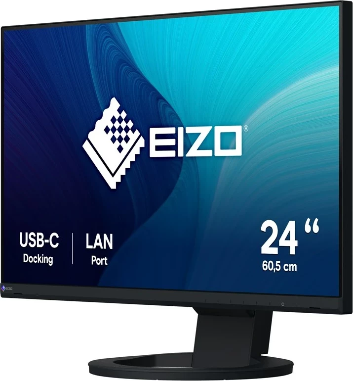 Monitor 23,8" IPS Full HD, USB-C, EIZO FlexScan EV2490-BK, črn
