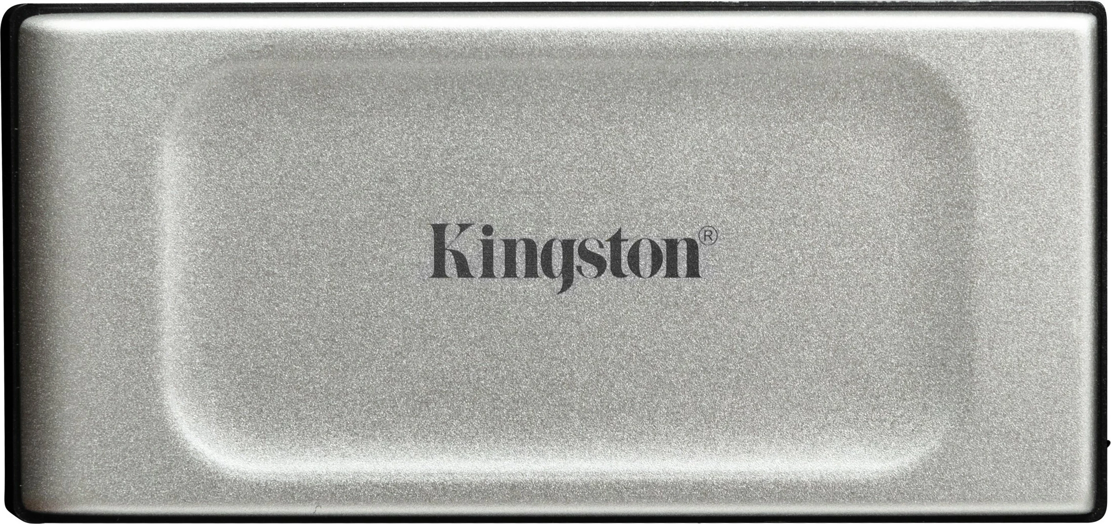 Prenosni SSD 500 GB USB Type-C 3.2 Gen 2, Kingston XS2000, 2000 MB/s, črn, srebrn