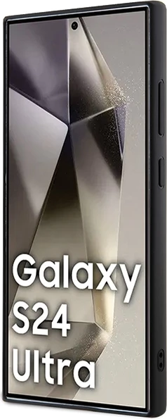 3D gumijast ovitek s Karl & Choupette za Samsung Galaxy S24 Ultra, Karl Lagerfeld, črn