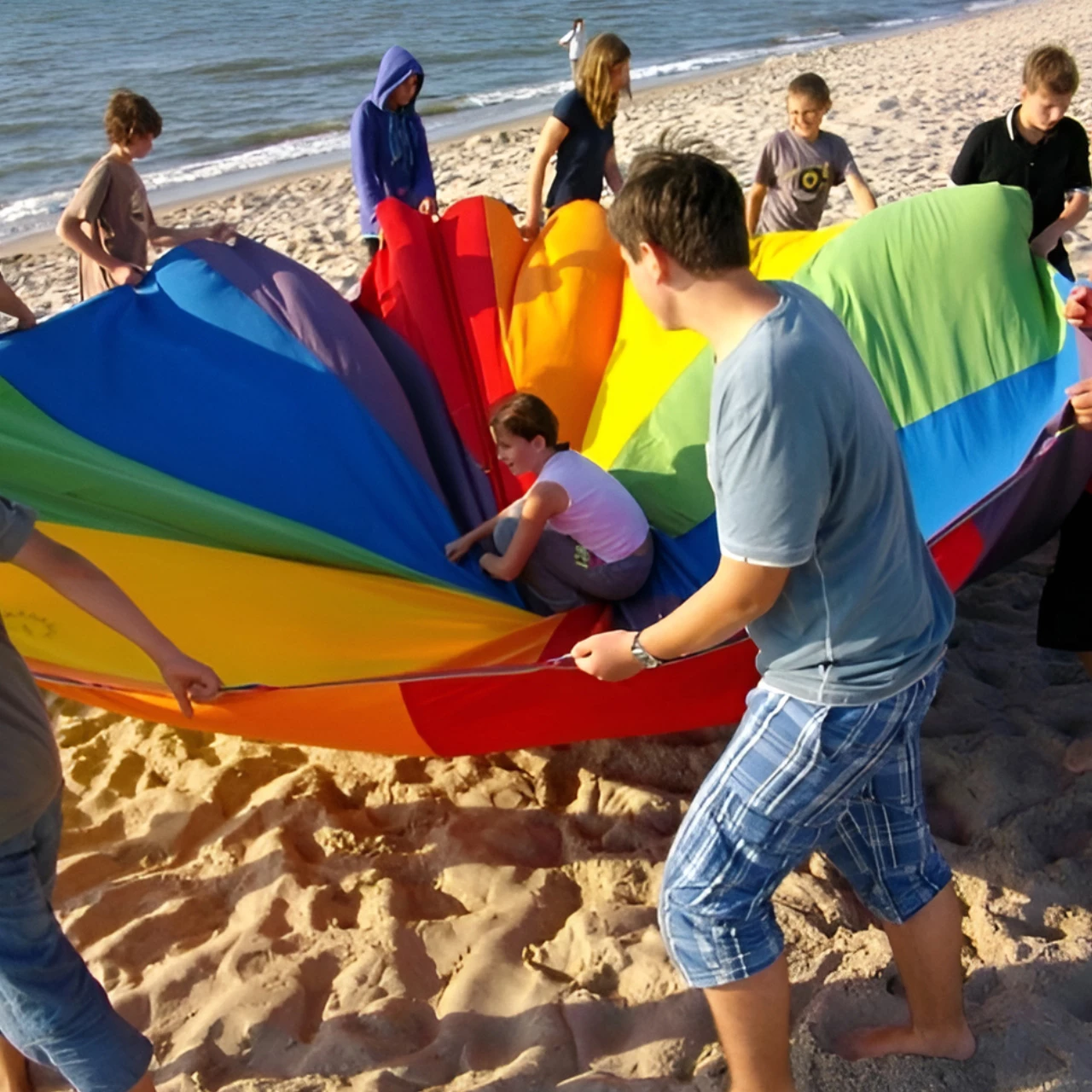 Animacijska tkanina za otroke, 2 m, večbarvna Akson