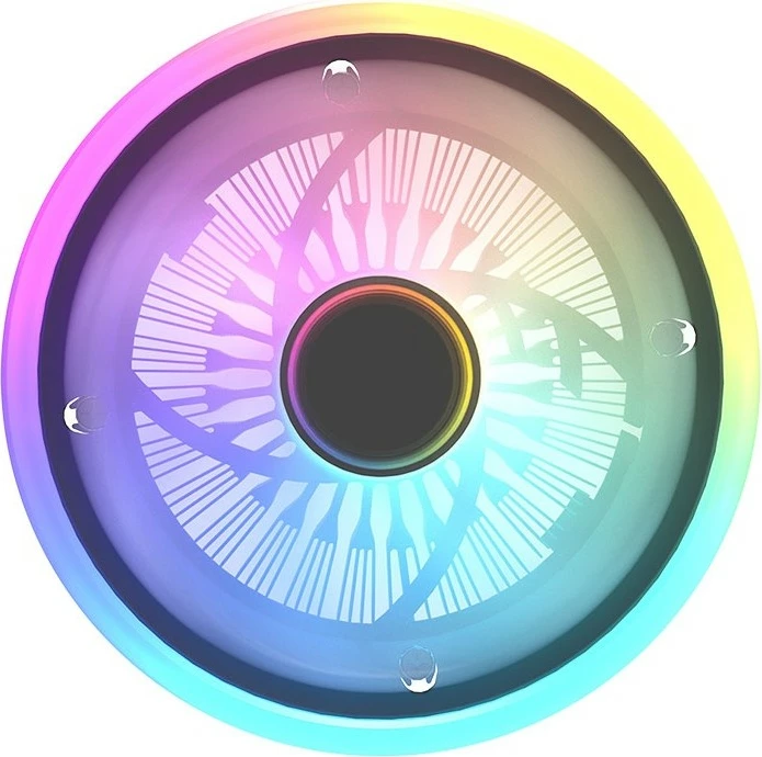 Hladilnik procesorja Thermaltake UX150-L ARGB, 13 cm, večbarvna osvetlitev, črn