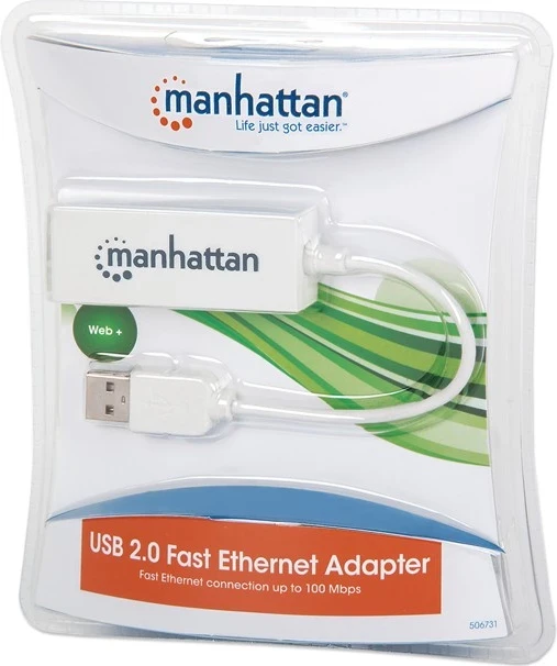 Konverter USB v RJ45 Manhattan, bel