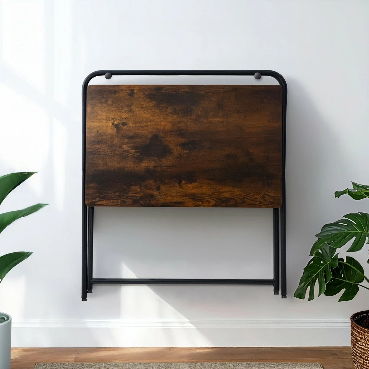 Multifunkcijska miza, Maclean MC-127 B, 80x50x75 cm, nosilnost 50 kg, črno-rjava