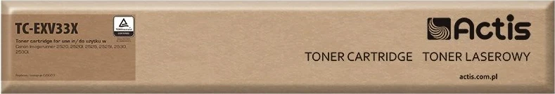 Zamenljivi toner, črn Actis TC-EXV33X za Canon C-EXV33