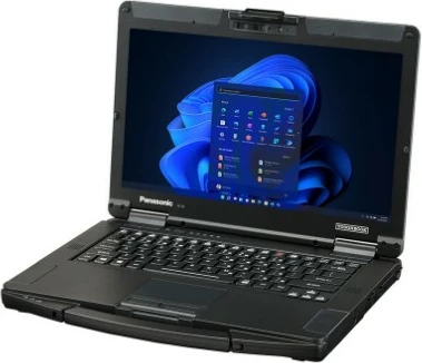 Ojačan prenosni računalnik Panasonic TOUGHBOOK FZ-55 MK3, Intel Core i5-1345U, 16 GB RAM, 14" zaslon na dotik, črn