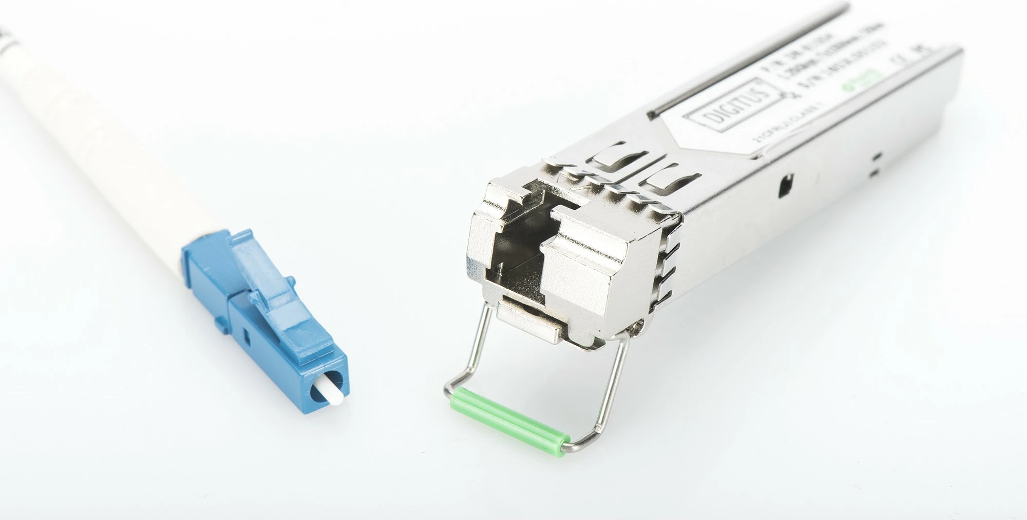Mini SFP transceiver Digitus GBIC 1,25 Gbps 20 km, metalen