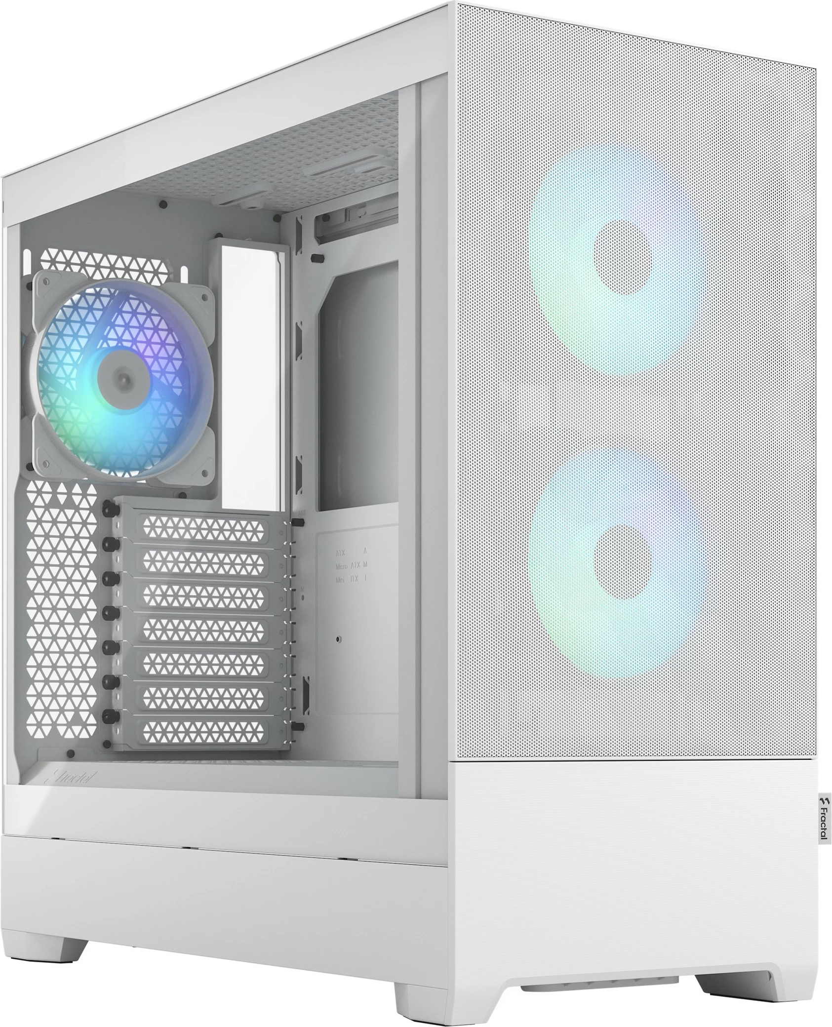Ohišje Fractal Design Pop Air, Tower, PC, ATX, micro ATX, Mini-ITX, belo