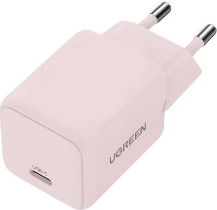 Polnilec 20W, 1x USB-C UGREEN X512, roza