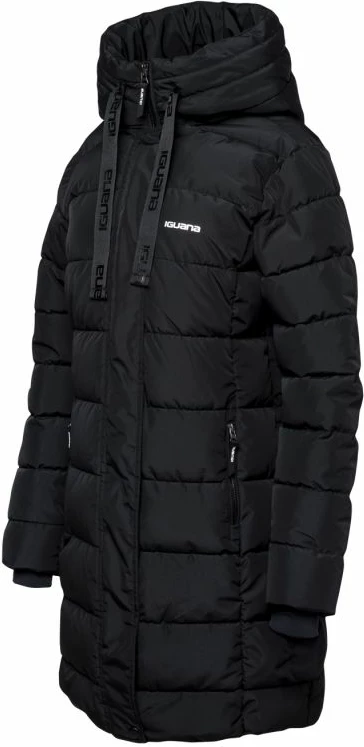 Zimska jakna za ženske Iguana, črna