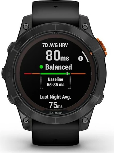 Napredna pametna ura z sončnim polnjenjem Garmin Fenix 7 Pro Solar 47 mm črno/siva
