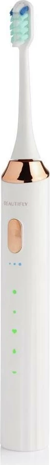 Sončna zobna ščetka Beautifly White Smile, 5 načinov čiščenja, IPX7, bela