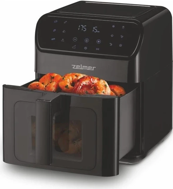 Friteza brez maščobe Zelmer ZAF6500, črna