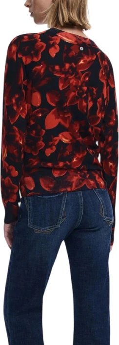 Pulover Desigual, ženski, črn