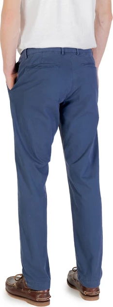 Hlače Borghese moške, modre