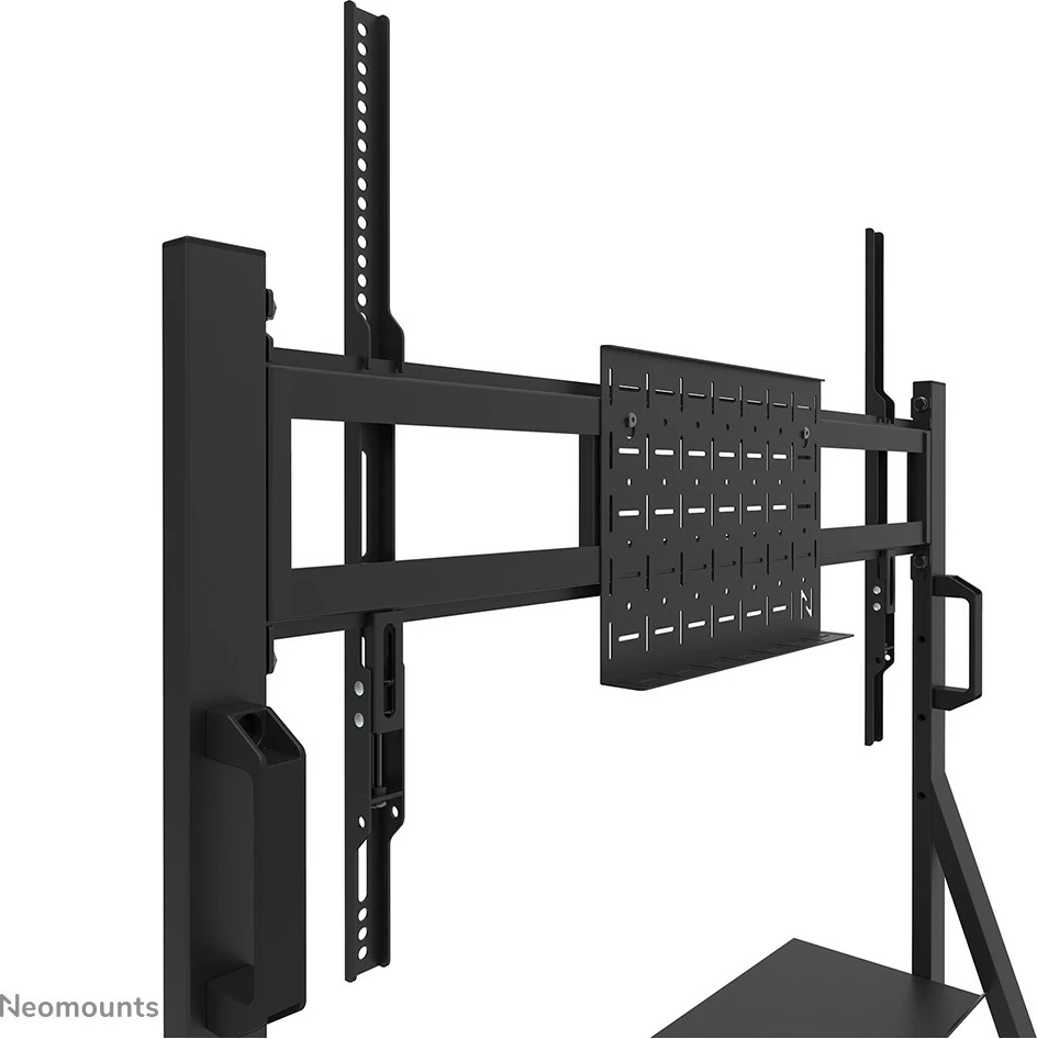 Mobilna multimedijska voziček za TV 55-86", Neomounts FL50-525BL1, nastavljiva višina, polica, črna Mobilna multimedijska voziček za TV 55-86", Neomounts FL50-525BL1, nastavljiva višina, polica, črna