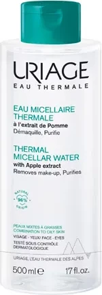 Micelarna voda Eau Micellaire PMG Uriage, unisex, 500 ml