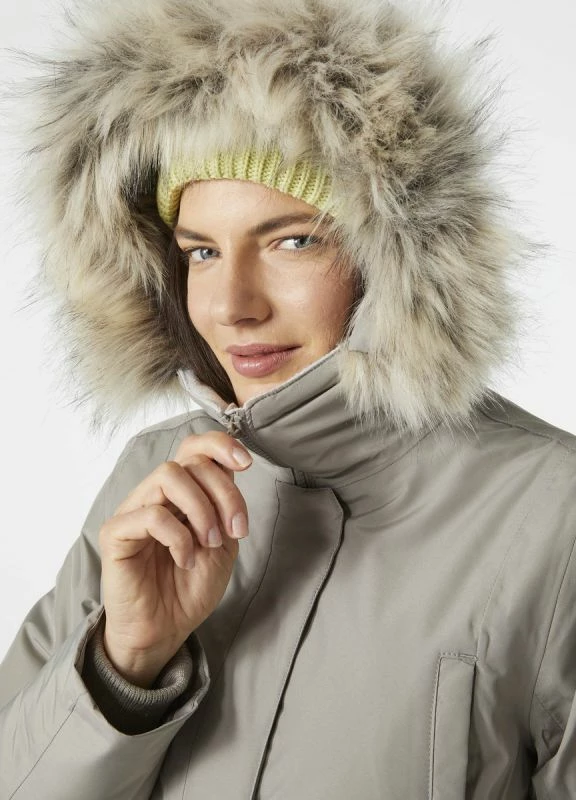 Topla jakna Irma Parka, Helly Hansen, siva