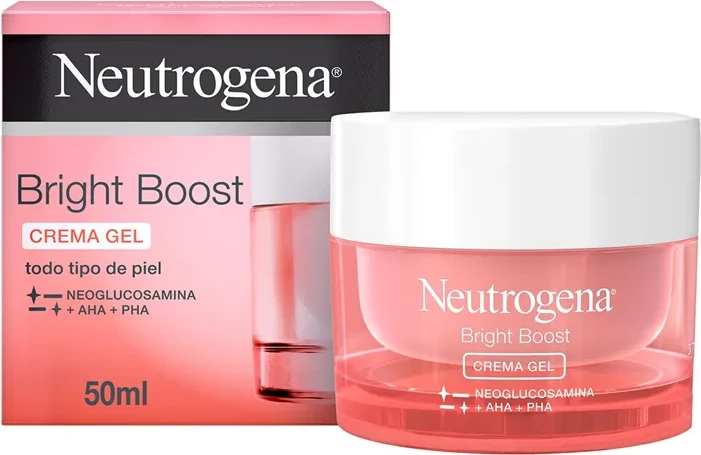 Krem gel za obraz Neutrogena Bright Boost, unisex, 50 ml