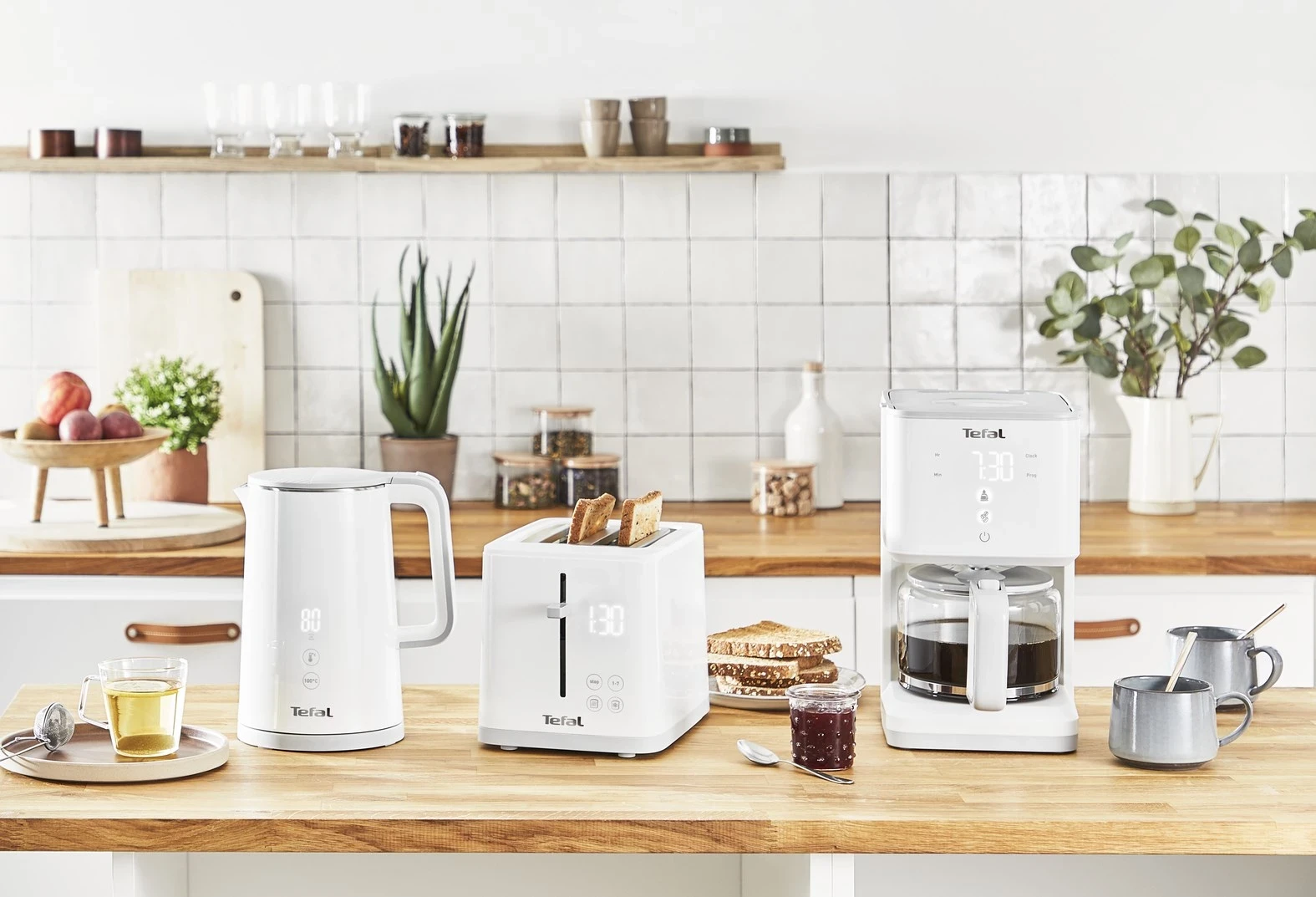 Kuhalnik vode Sense KO693110 Tefal, 1,5 L, 1800 W, bel