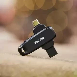 USB ključek Type-C/Type-A, Sandisk, črn USB ključek Type-C/Type-A, Sandisk, črn