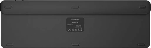 Brezžična tipkovnica, polne velikosti, 21 multimedijskih tipk, črna Natec Medusa