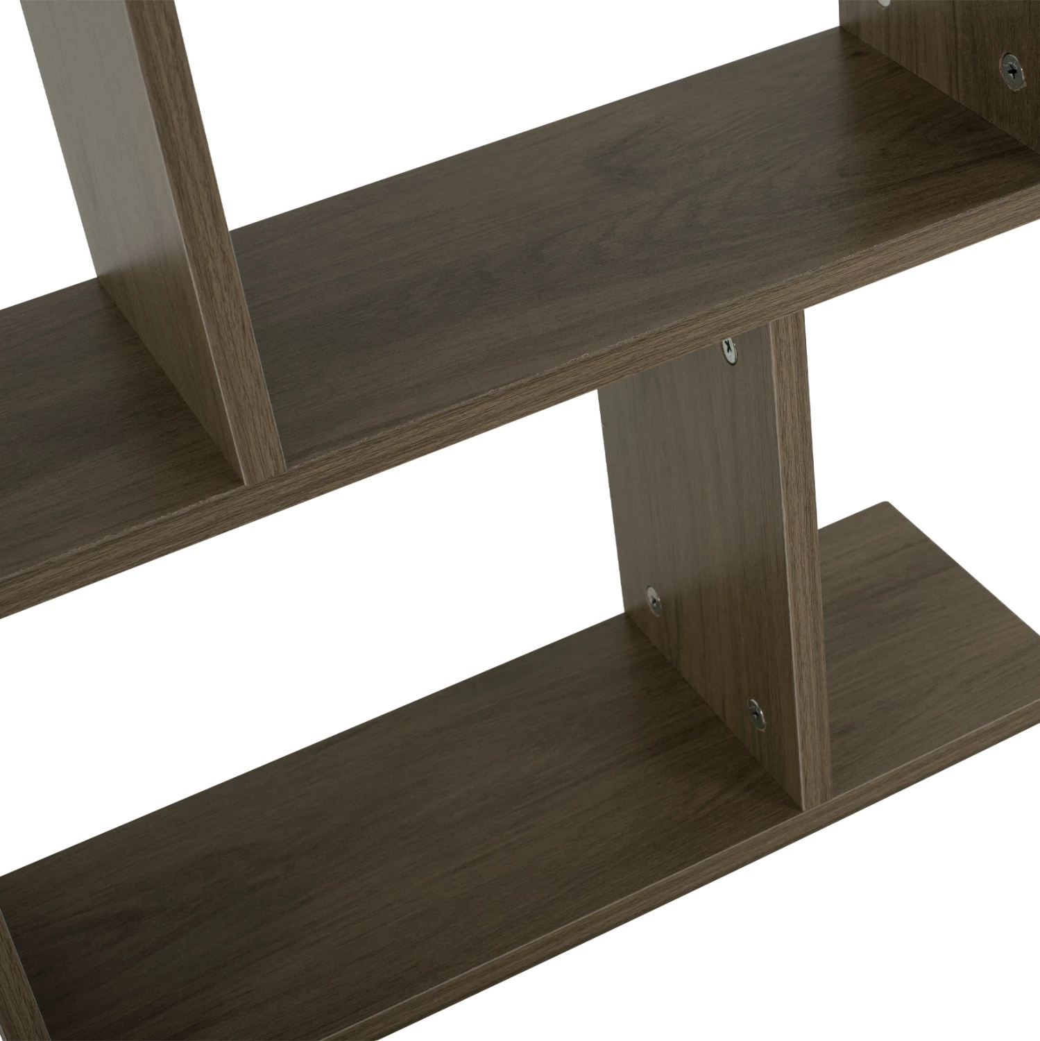 Stranska miza s prostori za shranjevanje FH8881.12 melamin v olivno sivi barvi 50x17x56H cm