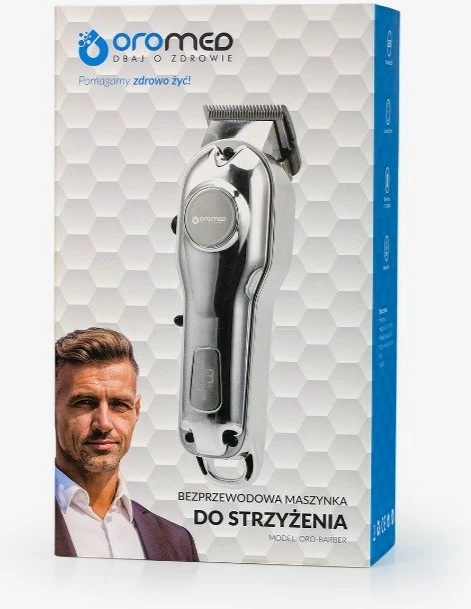 Brivnik Oromed ORO-BARBER, 2000 mAh, srebrn
