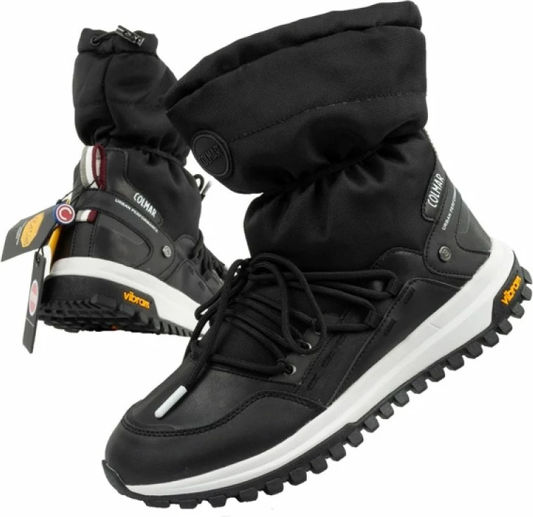 Čizme Colmar M WARMER BAND 200, črne