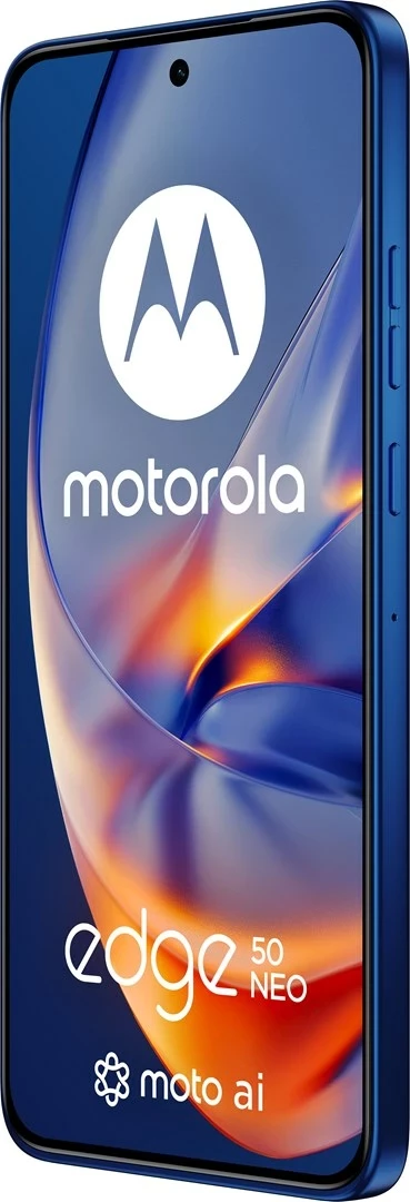 Pametni telefon Motorola Edge 50 Neo 5G, 6,4", 12 GB RAM, 512 GB, Nautical Blue