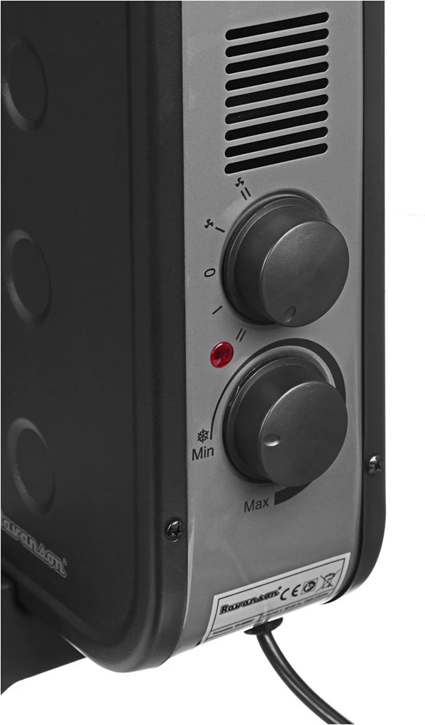 Električni grelnik prostora Ravanson CH-9000BT, 2000 W, črn