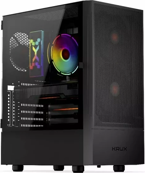 Kompjuterska ohišje KRUX NADIR, črno