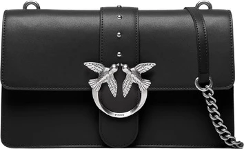 Torba za čez ramo Pinko, črna