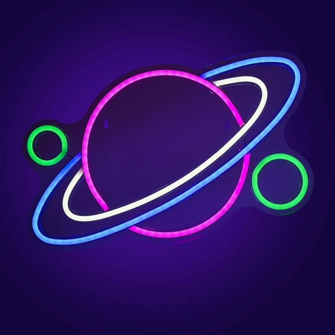 Večbarvna LED luč ACTIS ACS-NEON PLANET, multibarna