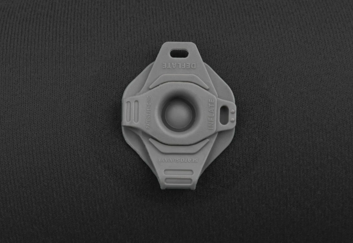 Napihljiv ultralahki jastuk Aeros Deluxe, Sea To Summit, siva