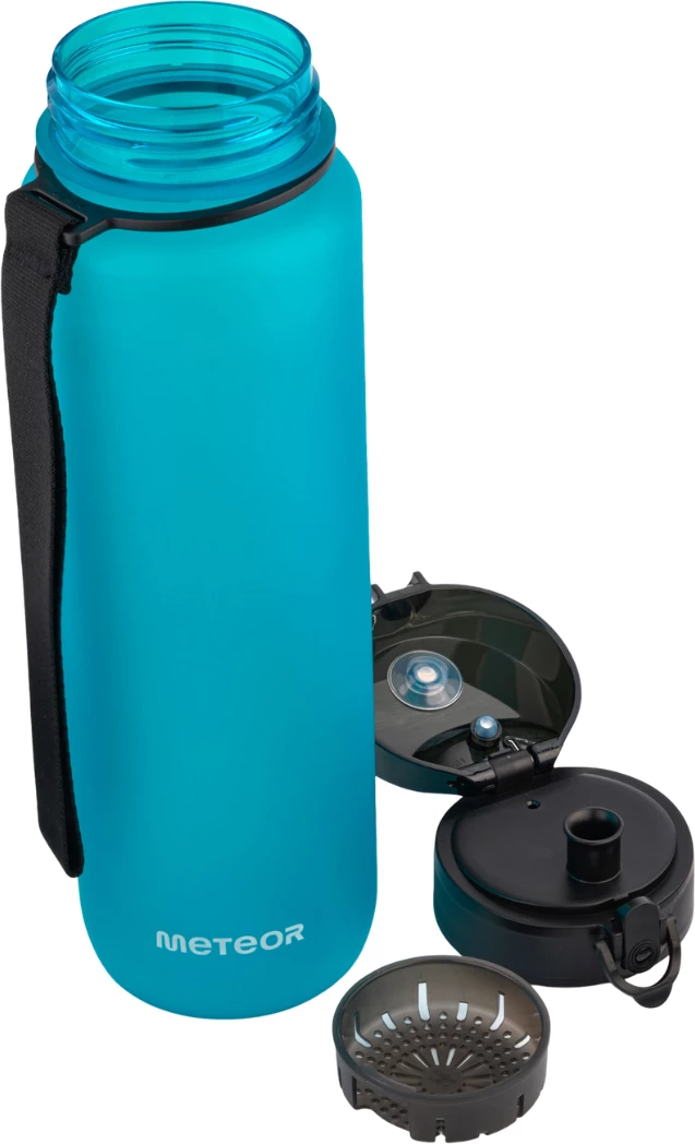 Športna steklenica Meteor, turkizna