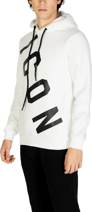 Pulover s kapuco Icon, moški, bel