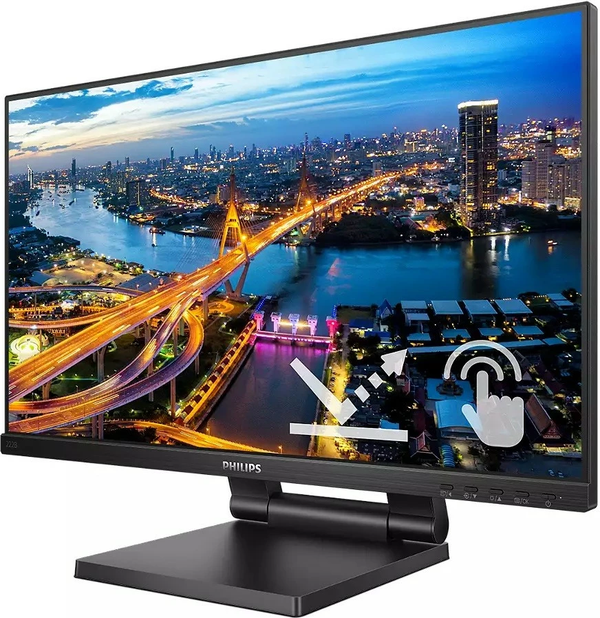 21,5" IPS na dotik, Full HD monitor Philips 222B1TC, črn 21,5" IPS na dotik, Full HD monitor Philips 222B1TC, črn